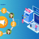 Passive income and digital marketing concept—monetizing content online